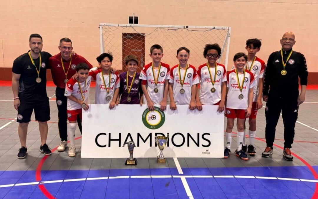 DOUBLE GOLD! SAETA FUTSAL ACADEMY DOMINATES THE FINALS AND IS CROWNED CHAMPION IN SASKATOON